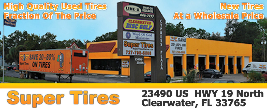 How much do used tires cost in comparison to new tires?