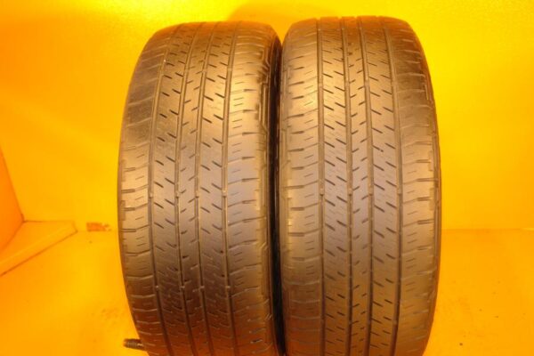 2 used tires 255/55/19 CONTINENTAL