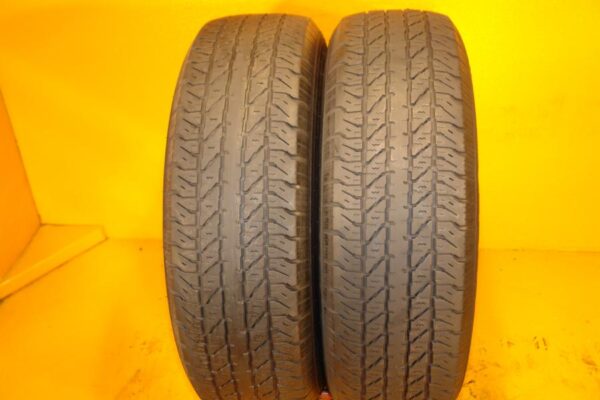 2 used tires 225/75/15 COOPER