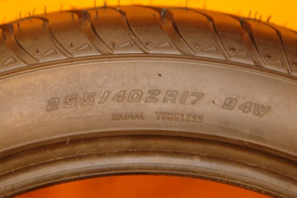 1 new tire 255/40/17 EVO - Z - Image 5