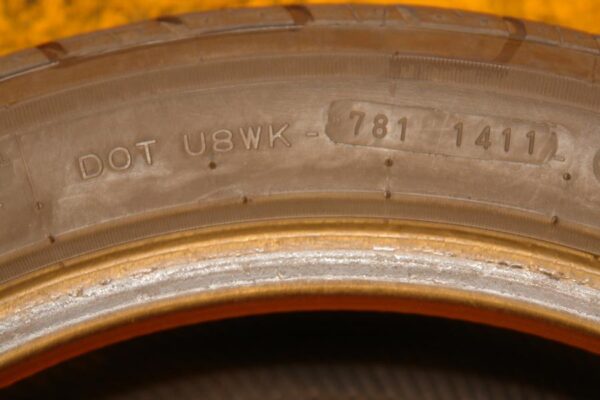 2 used tires 245/45/18 NANKANG - Image 7