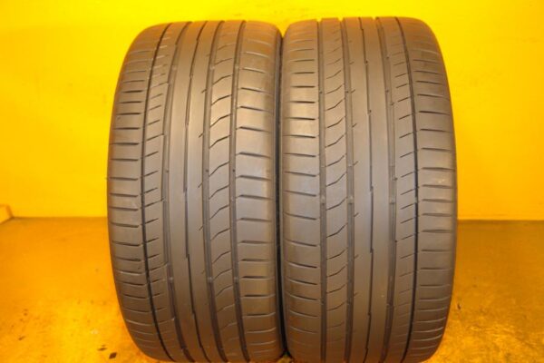 2 used tires 245/35/18 CONTINENTAL