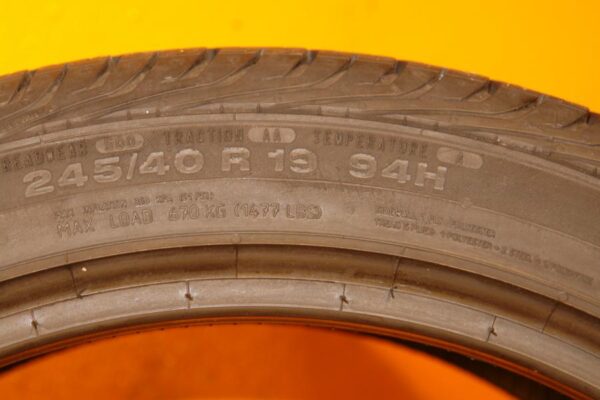 2 used tires 245/40/19 CONTINENTAL - Image 8