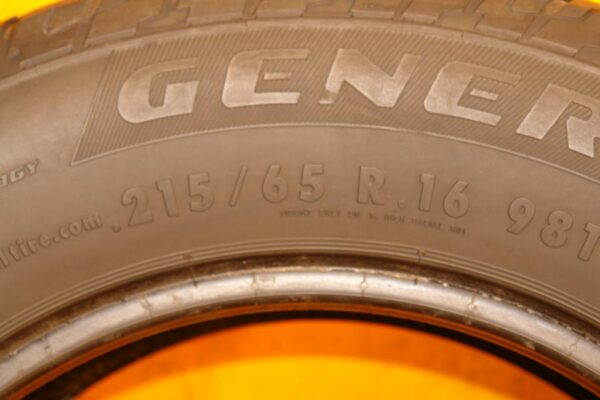 2 used tires 215/65/16 GENERAL - Image 6