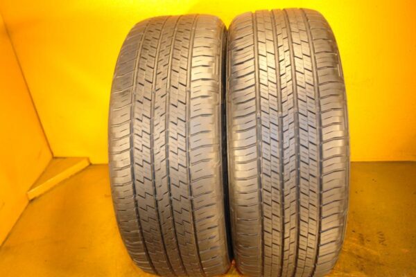 2 used tires 255/55/19 CONTINENTAL