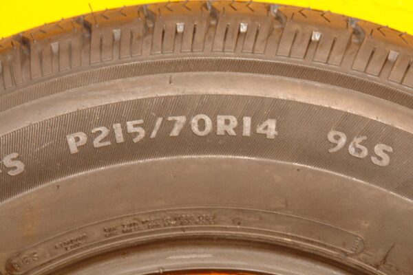 2 used tires 215/70/14 JETZON - Image 8