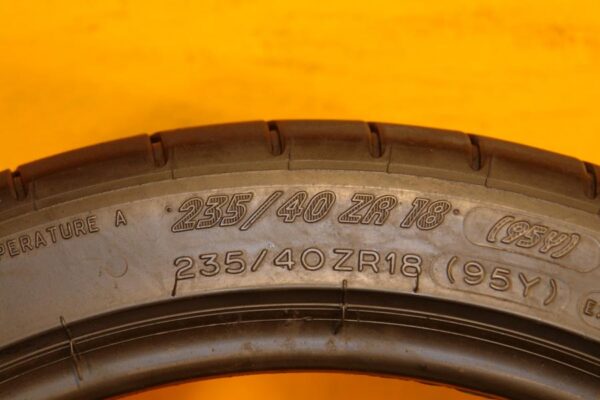 2 used tires 235/40/18 MICHELIN - Image 6