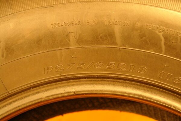 4 used tires 275/65/18 SONNY - Image 7