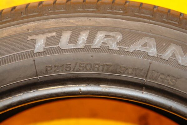 2 used tires 215/50/17 BRIDGESTONE - Image 7