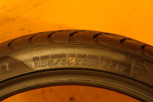 2 used tires 245/35/18 FALKEN - Image 8