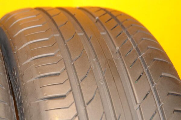 2 used tires 225/45/18 CONTINENTAL - Image 3