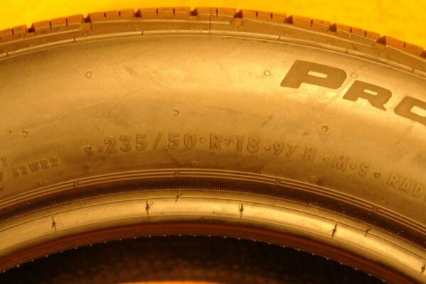 2 used tires 235/50/18 CONTINENTAL - Image 7