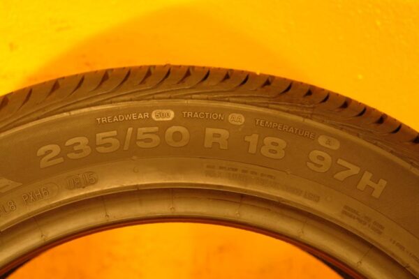 2 used tires 235/50/18 CONTINENTAL - Image 7