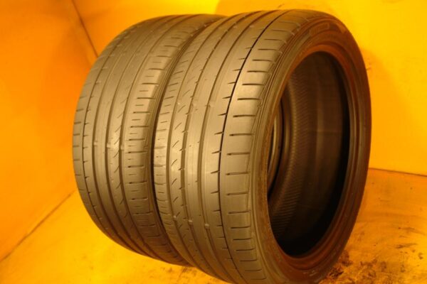 2 used tires 245/40/18 FALKEN - Image 2