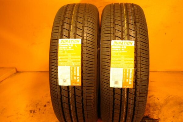 2 new tires 225/60/16 DURATION