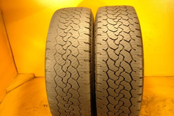 2 used tires LT 265/70/17 BFGOODRICH