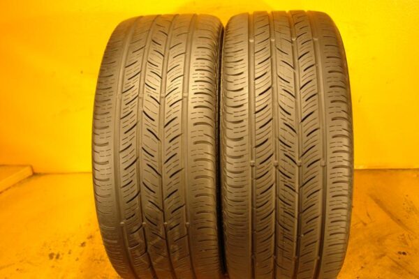 2 used tires 255/45/18 CONTINENTAL