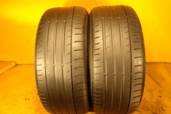 2 used tires 255/45/18 CONTINENTAL