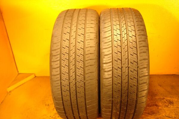 2 used tires 255/55/19 CONTINENTAL