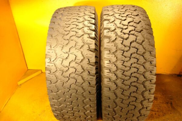 2 used tires LT 315/70/17 BFGOODRICH