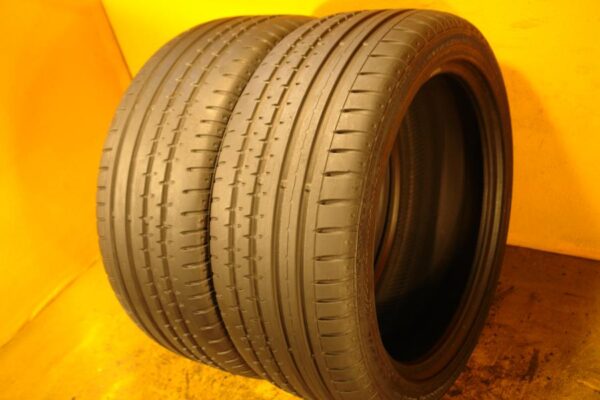 2 used tires 255/40/19 CONTINENTAL - Image 2