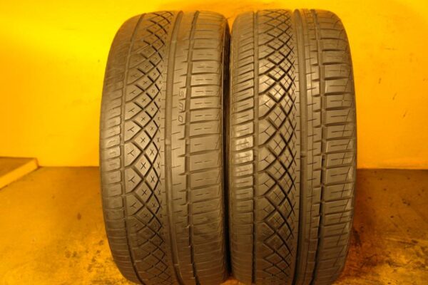 2 used tires 245/40/19 CONTINENTAL