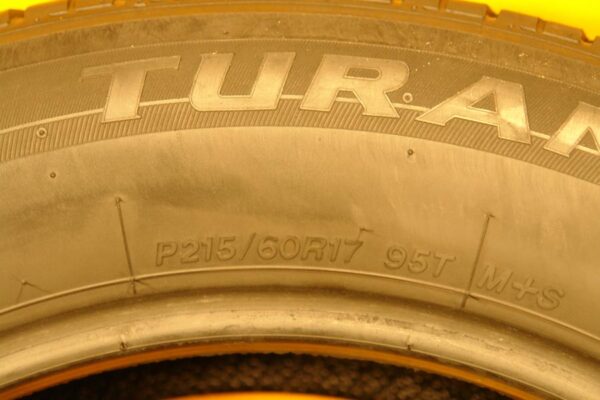 2 used tires 215/60/17 BRIDGESTONE - Image 7