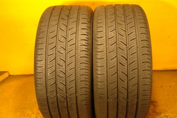 2 used tires 255/35/18 CONTINENTAL