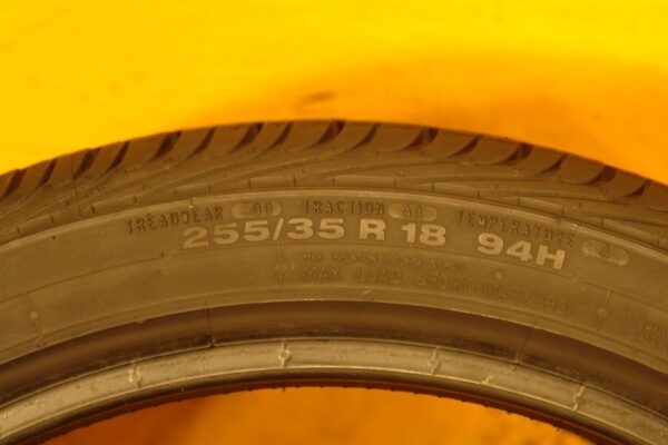 2 used tires 255/35/18 CONTINENTAL - Image 8