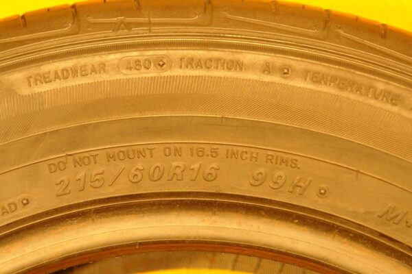 2 used tires 215/60/16 FALKEN - Image 7