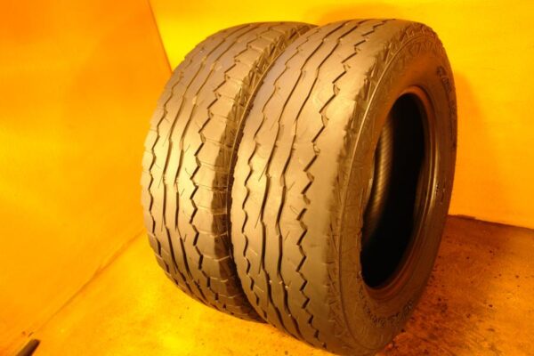 2 used tires 245/65/17 FALKEN - Image 2