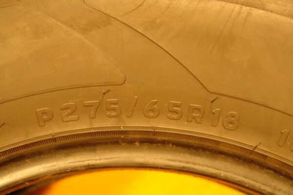 4 used tires 275/65/18 PEGASUS - Image 7