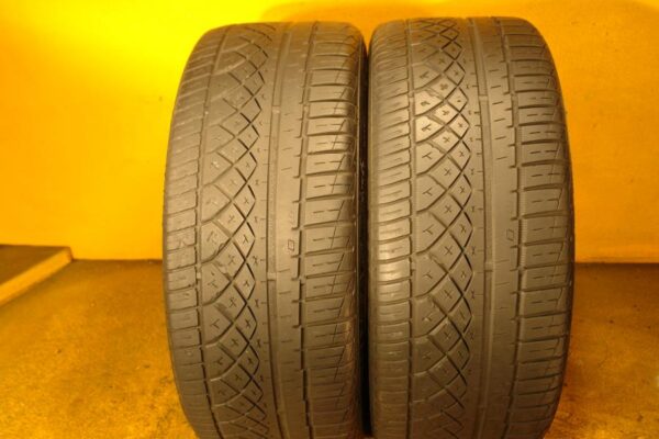 2 used tires 245/40/19 CONTINENTAL