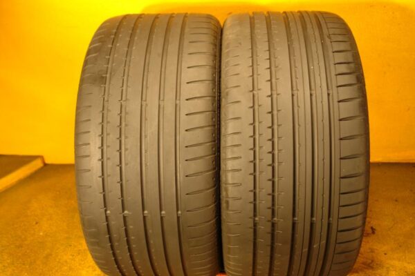 2 used tires 275/30/19 CONTINENTAL