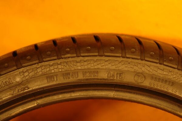 2 used tires 275/30/19 CONTINENTAL - Image 8