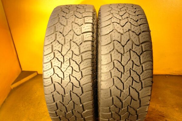 2 used tires LT 275/70/18 DUCK COMMANDER