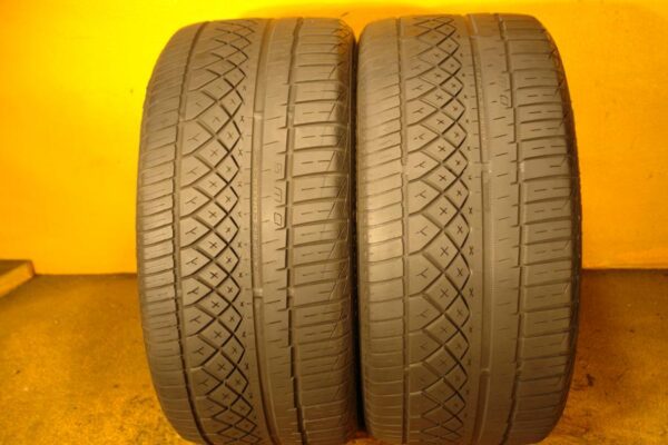 2 used tires 255/40/17 CONTINENTAL