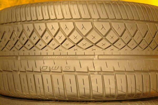 2 used tires 255/40/17 CONTINENTAL - Image 4