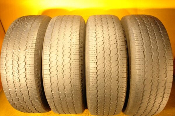 4 used tires 245/75/16 GENERAL