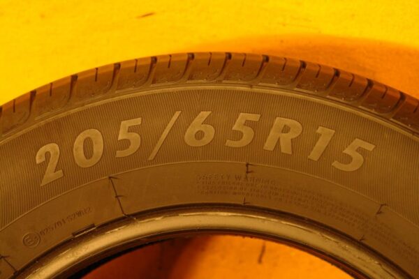 2 used tires 205/65/15 VICTORUN - Image 7