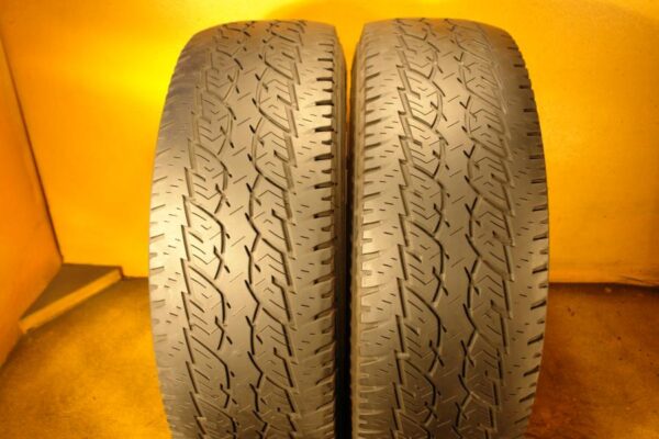 2 used tires LT 285/75/16 BRIGESTONE