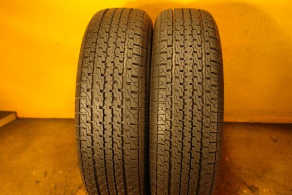 2 used tires ST 215/75/14 TOW - MASTER