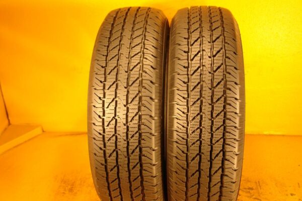 2 used tires 225/75/16 COOPER