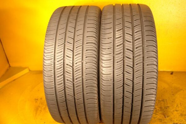 2 used tires 255/40/19 CONTINENTAL