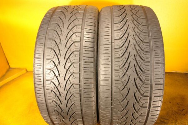 2 used tires 285/35/22 DELINTE