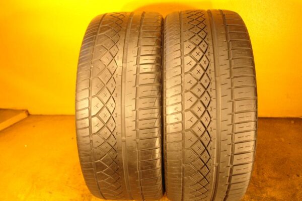 2 used tires 245/40/19 CONTINENTAL