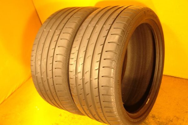 2 used tires 255/35/18 CINTINENTAL - Image 2