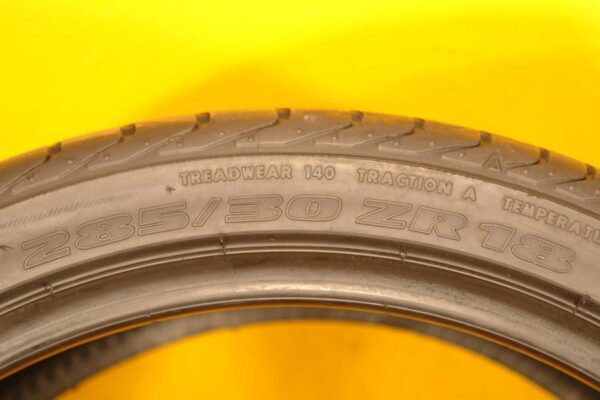 2 used tires 285/30/18 BRIDGESTONE - Image 7