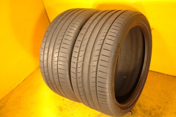 2 used tires 255/35/19 CONTINENTAL - Image 2