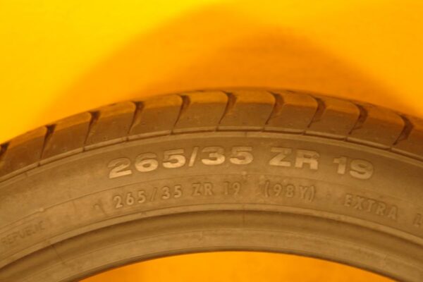 2 used tires 265/35/19 CONTINENTAL - Image 7